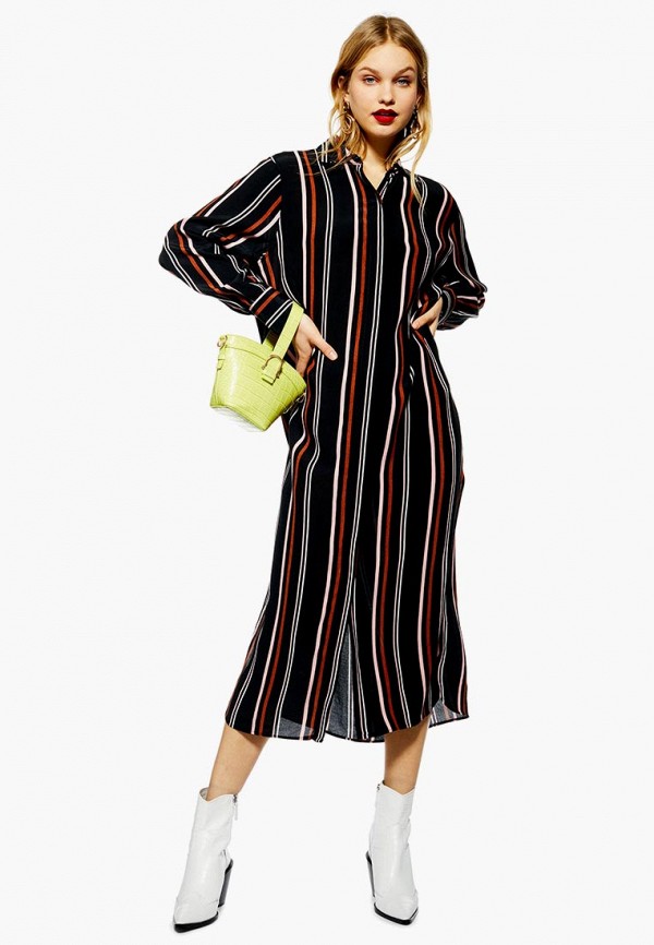 

Платье Topshop, Topshop TO029EWEQVI9, Черный
