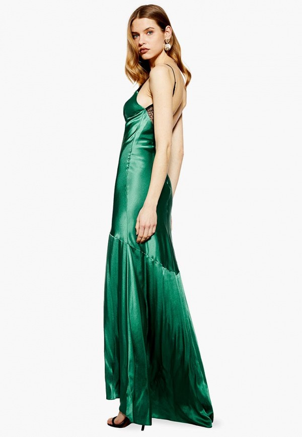 

Платье Topshop; Topshop TO029EWEQVJ1, Зеленый