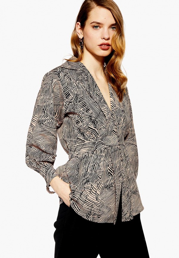 

Блуза Topshop, Серый