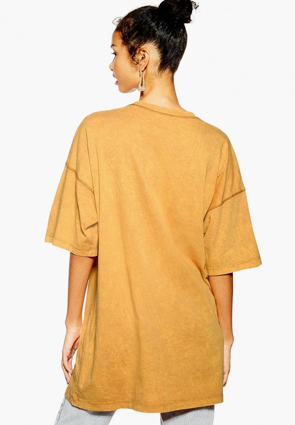 

Футболка Topshop; Topshop TO029EWEQVK2, Желтый