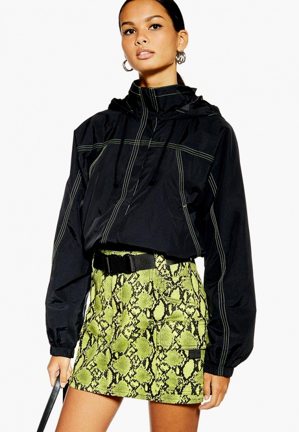 

Ветровка Topshop, Topshop TO029EWEQVK9, Черный
