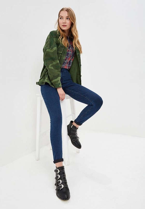 

Джинсы Topshop; Topshop TO029EWESBP6, Синий