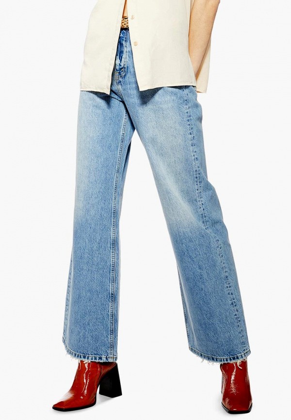 

Джинсы Topshop; Topshop TO029EWESBR4, Голубой