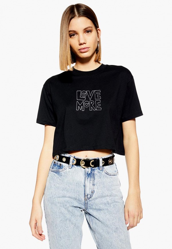 все цены на Футболка Topshop Topshop TO029EWESBR8 онлайн