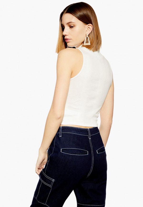 

Топ Topshop, Белый, Topshop TO029EWESBS0