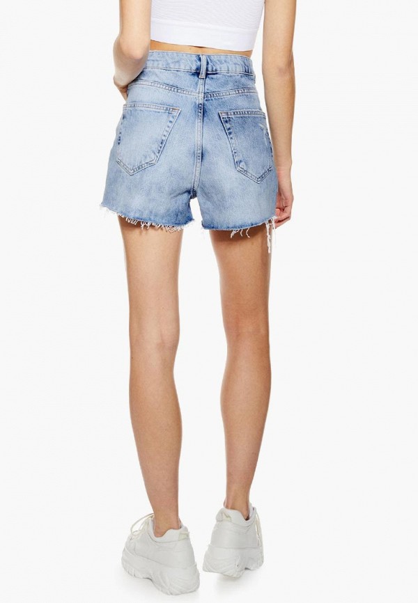 

Шорты джинсовые Topshop; Topshop TO029EWESBS2, Голубой