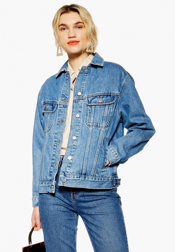 

Куртка джинсовая Topshop, Синий
