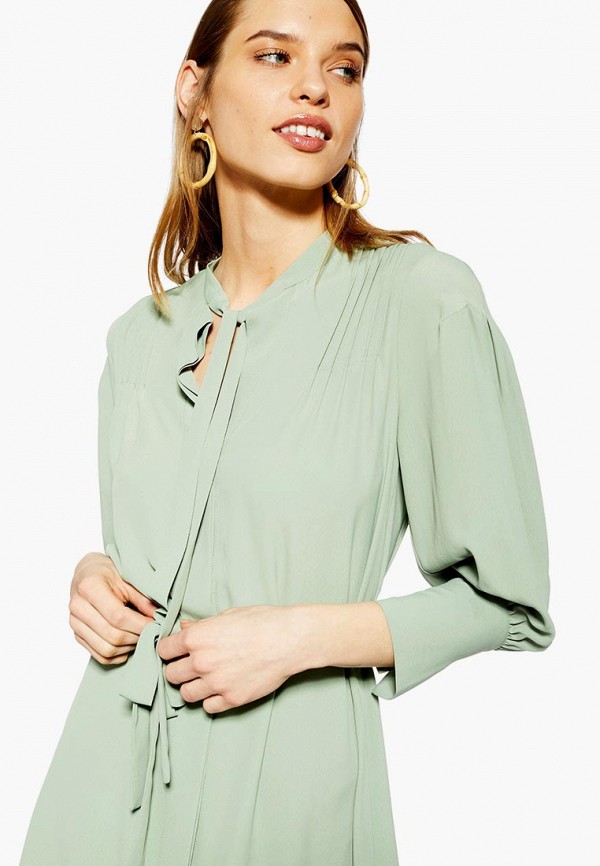 

Платье Topshop, Зеленый, Topshop TO029EWESBU0