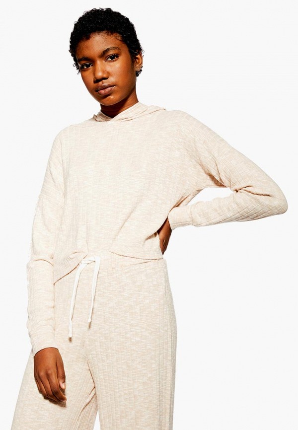 

Худи Topshop; Topshop TO029EWESBW9, Бежевый
