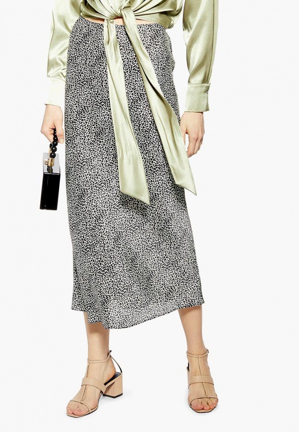 

Юбка Topshop, Topshop TO029EWESOT1, Серый