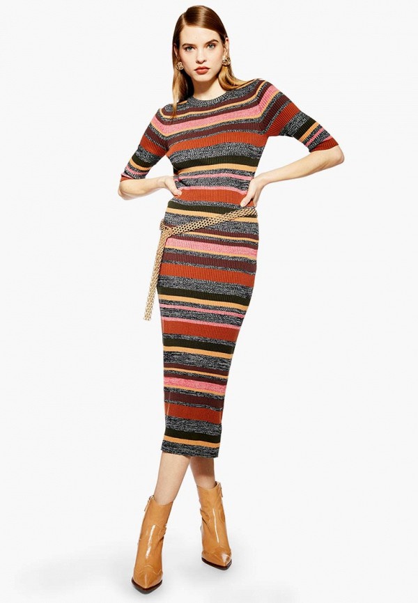 

Платье Topshop, Мультиколор, Topshop TO029EWESOT5