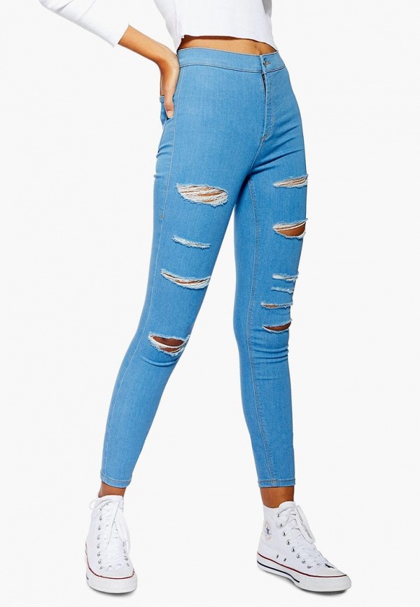 

Джинсы Topshop, Голубой, JONI