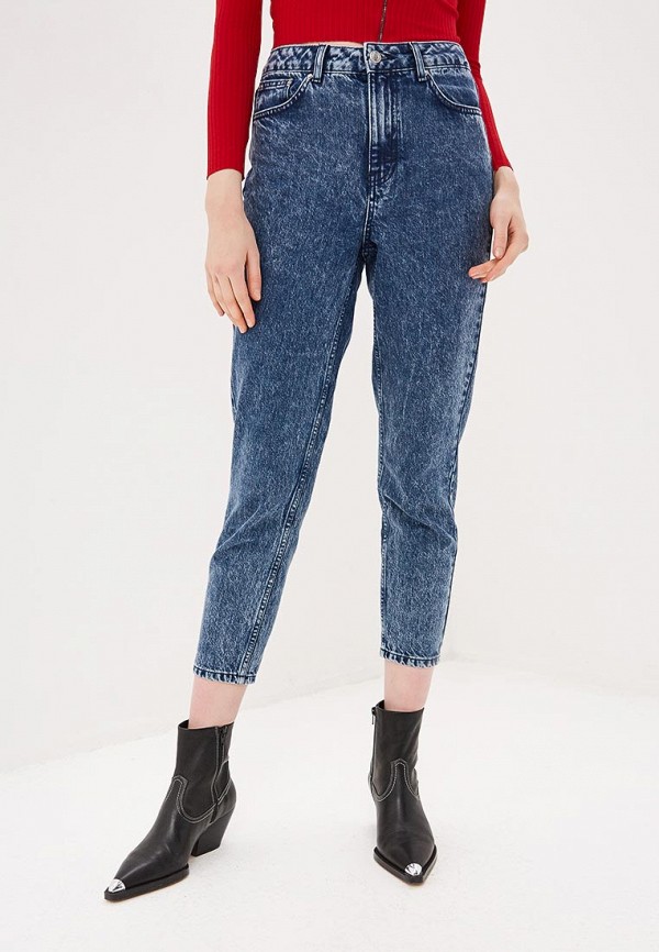 

Джинсы Topshop, MOM, Синий