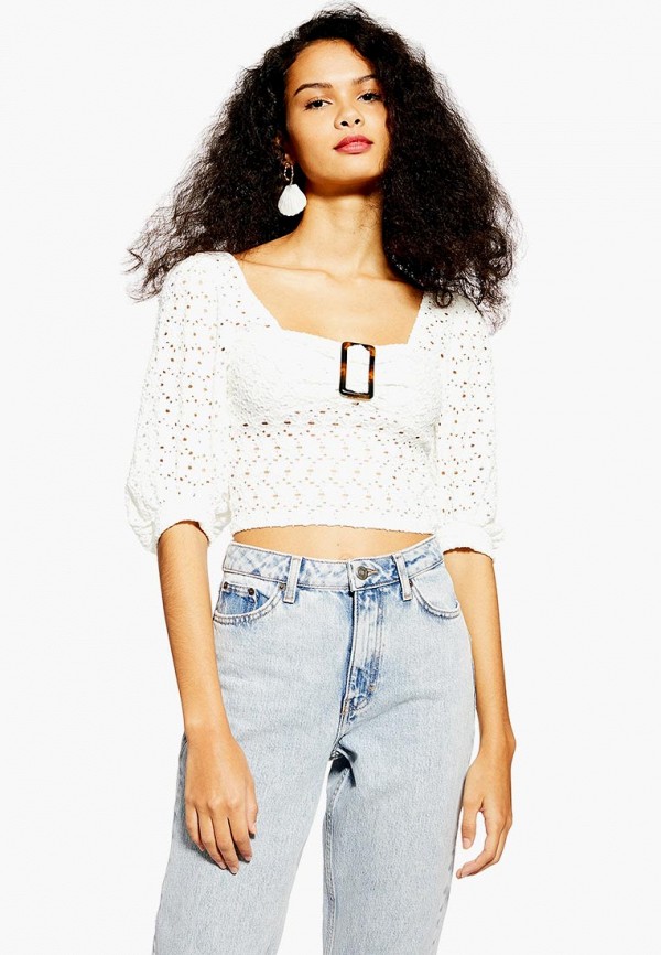 

Блуза Topshop, Белый, Topshop TO029EWEUIU9