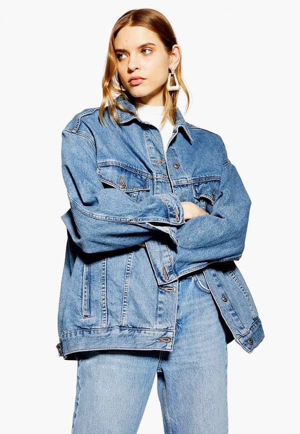 

Куртка джинсовая Topshop, Голубой
