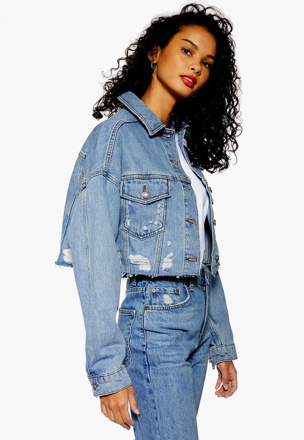 

Куртка джинсовая Topshop, Голубой