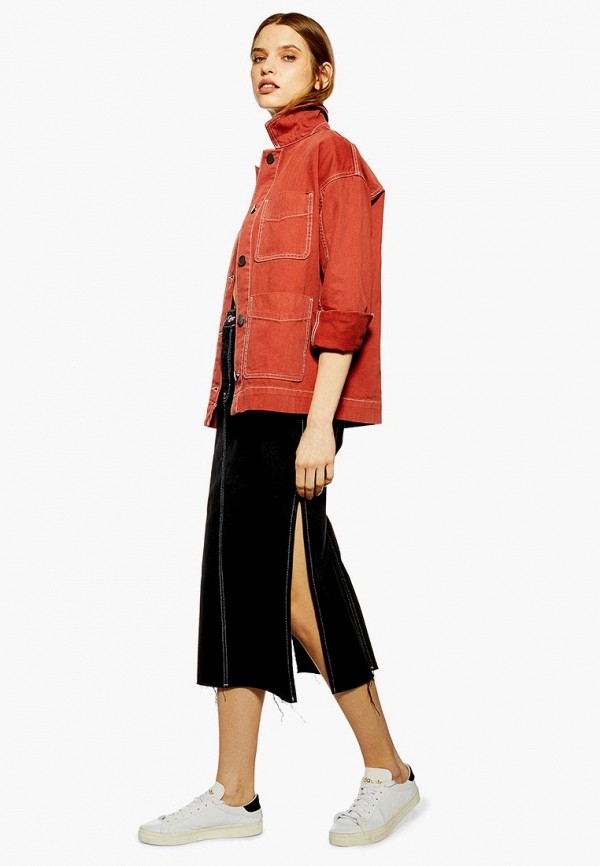 

Юбка джинсовая Topshop; Topshop TO029EWEUIW5, Черный