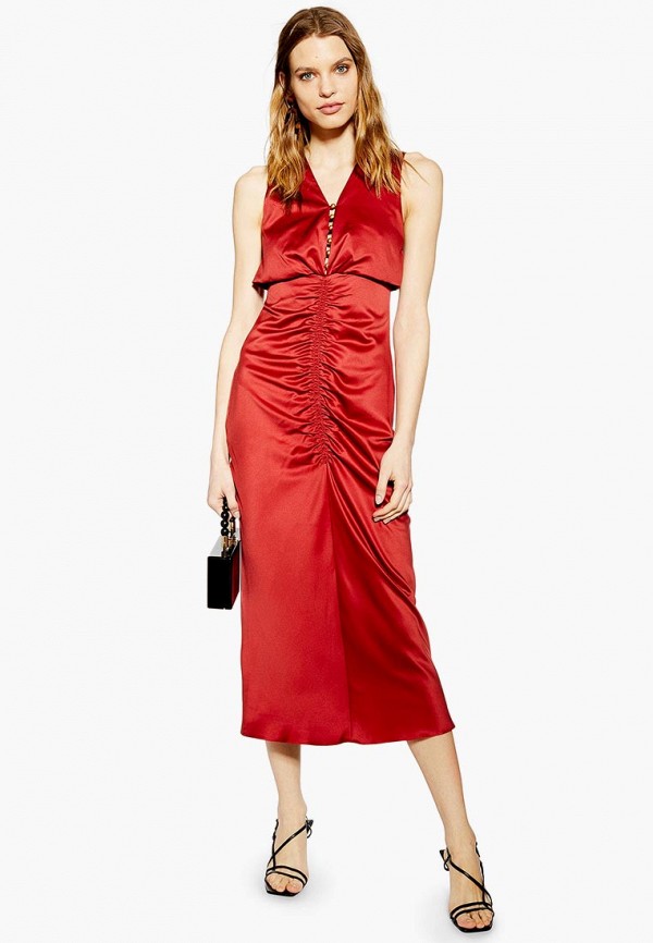 

Платье Topshop, Topshop TO029EWEUIY0, Красный