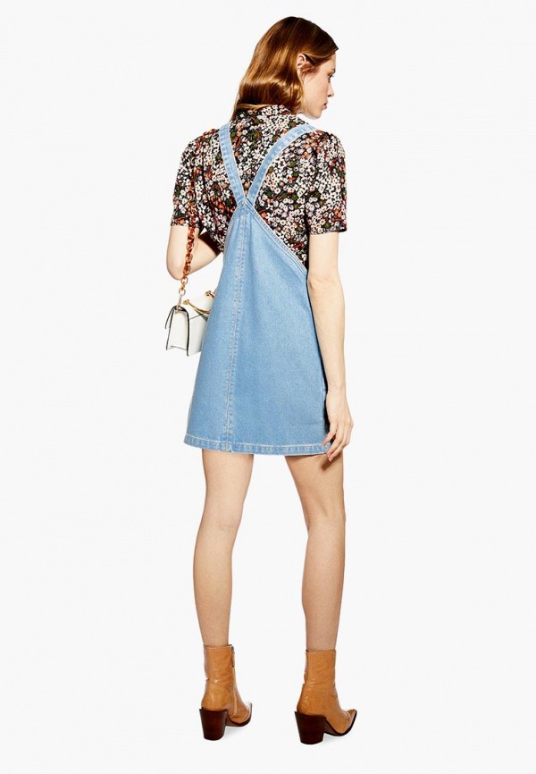 

Платье джинсовое Topshop, Голубой