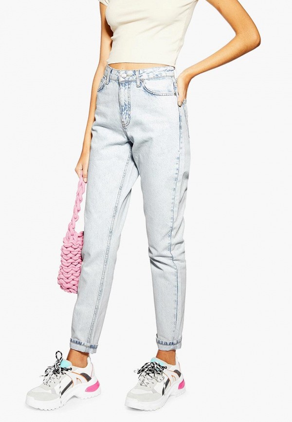 

Джинсы Topshop, Topshop TO029EWEZBL4, Голубой