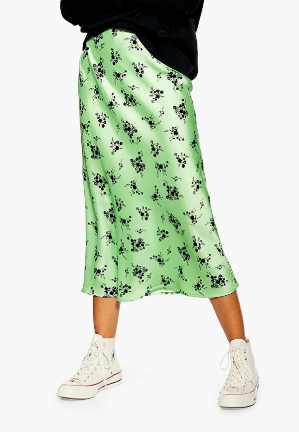

Юбка Topshop, Topshop TO029EWEZBN2, Зеленый