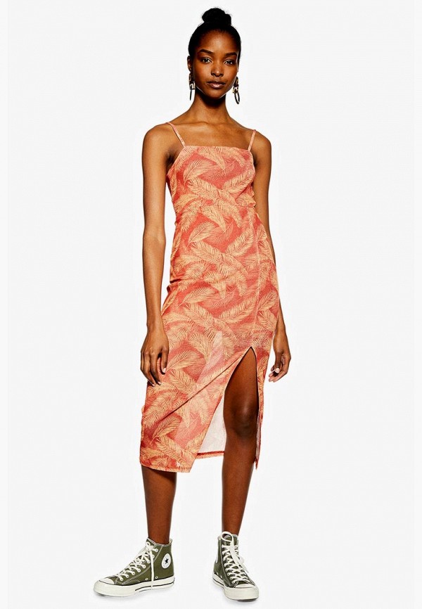 

Платье Topshop, Оранжевый