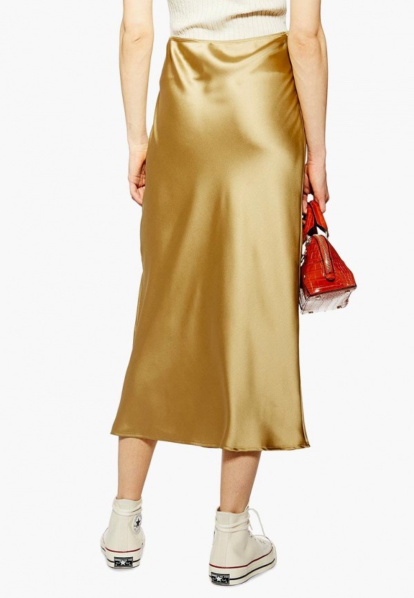 

Юбка Topshop, Topshop TO029EWFAID6, Золотой