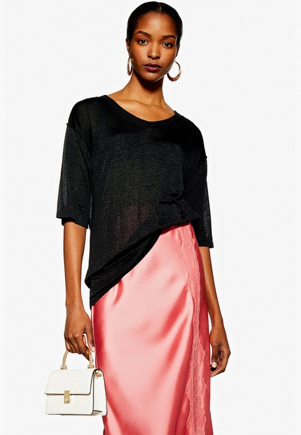 

Футболка Topshop, Черный, Topshop TO029EWFAIE4