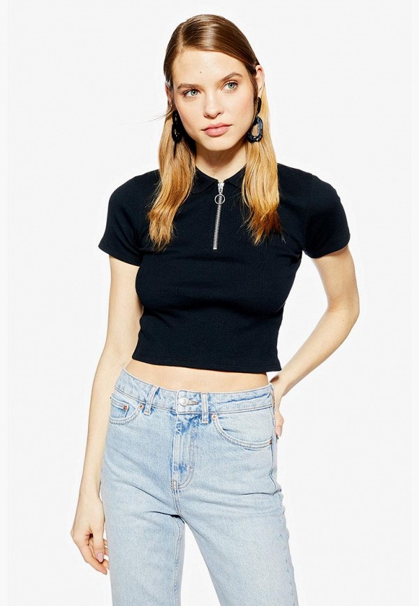 

Поло Topshop, Черный