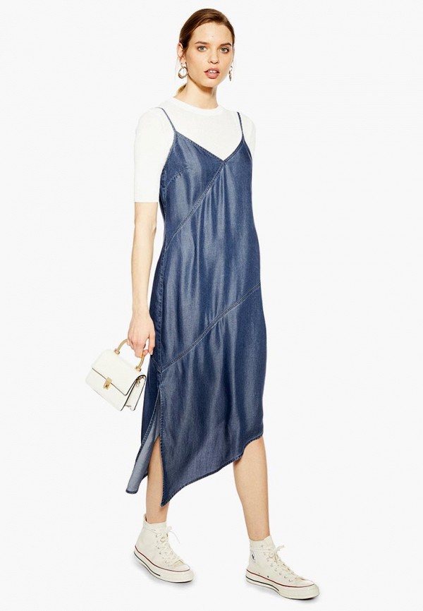 

Платье Topshop, Синий