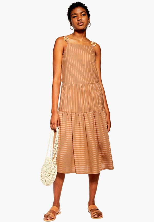 

Сарафан Topshop, Бежевый