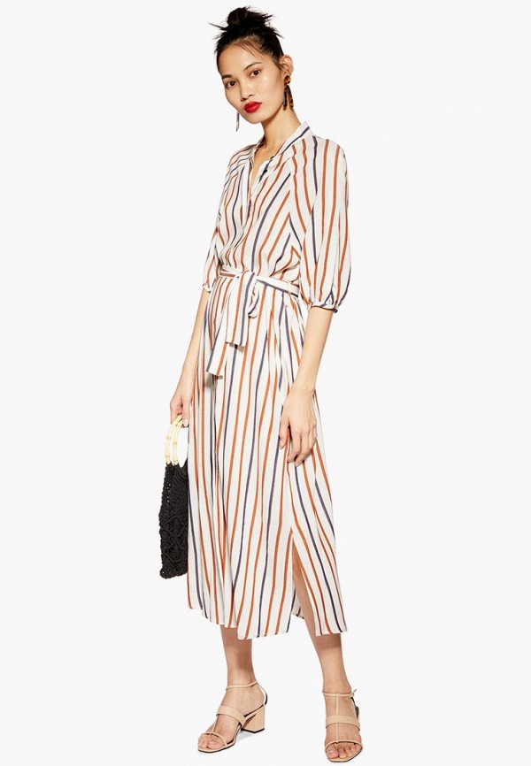

Платье Topshop, Бежевый