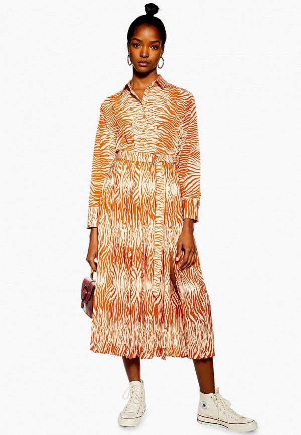 

Платье Topshop, Оранжевый