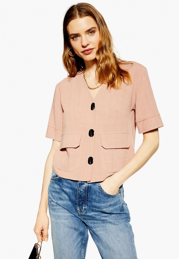 

Блуза Topshop, Бежевый