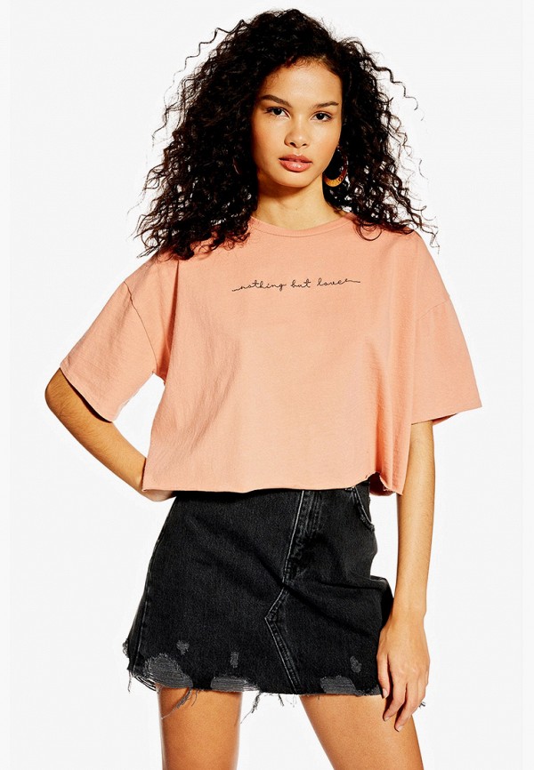 

Футболка Topshop, Коралловый