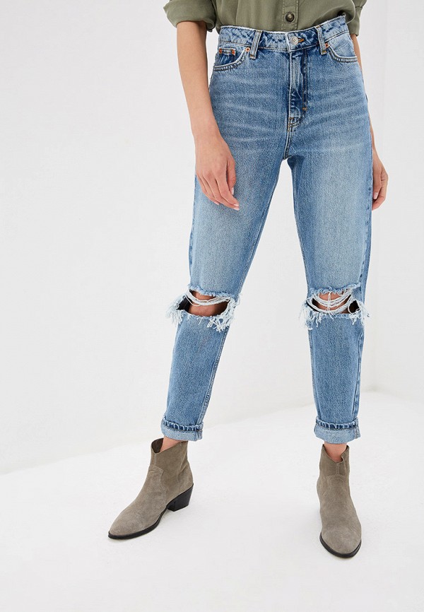 

Джинсы Topshop, Topshop TO029EWFHWG8, Голубой