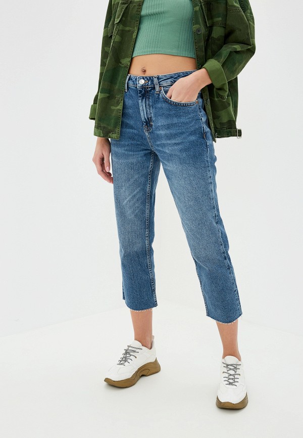 

Джинсы Topshop, STRAIGHT, Синий