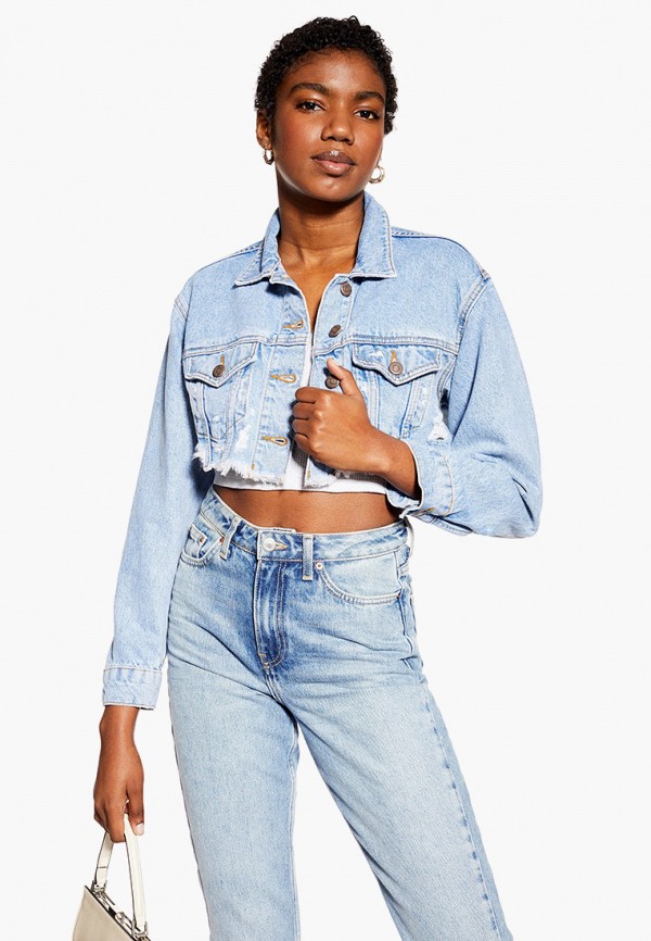 

Куртка джинсовая Topshop, Голубой