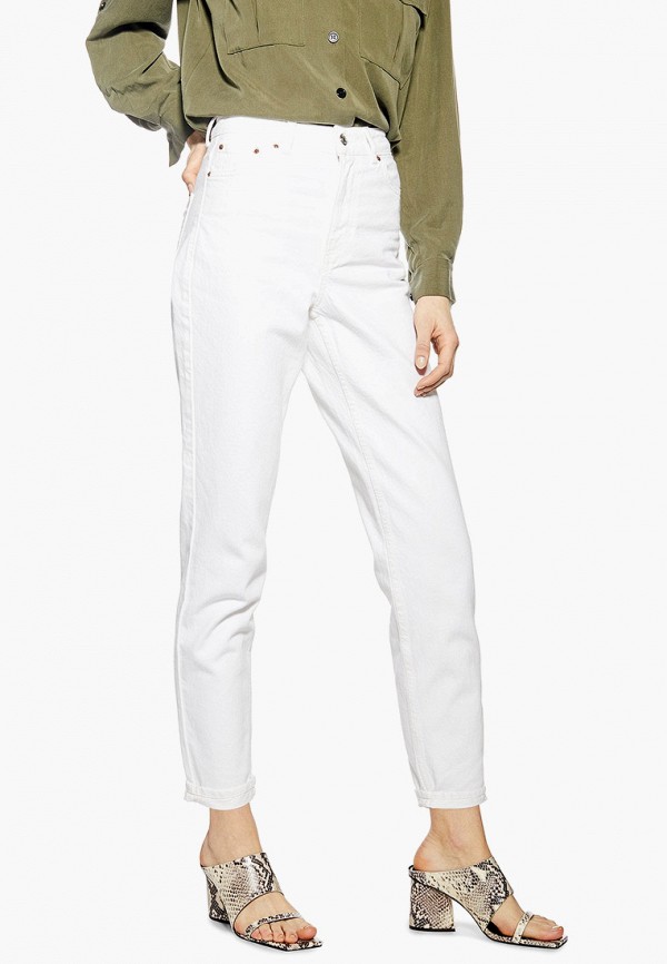 

Джинсы Topshop, MOM, Белый