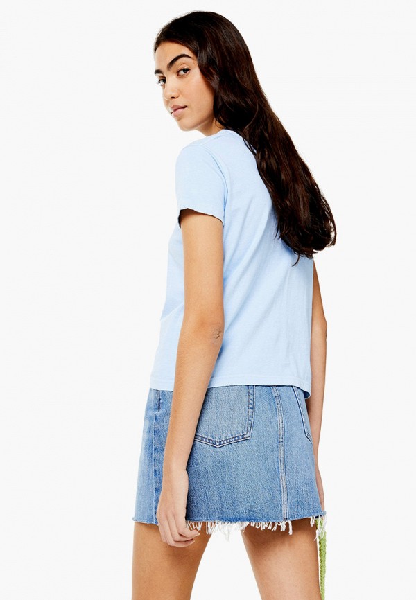 

Футболка Topshop, Topshop TO029EWFMGM1, Голубой