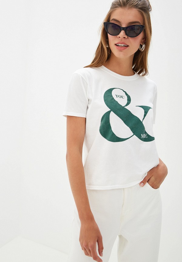 

Футболка Topshop, Topshop TO029EWFMGM2, Белый