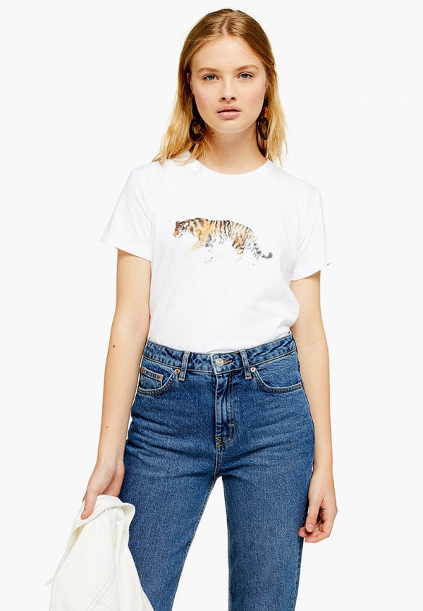 все цены на Футболка Topshop Topshop TO029EWFMGM5 онлайн