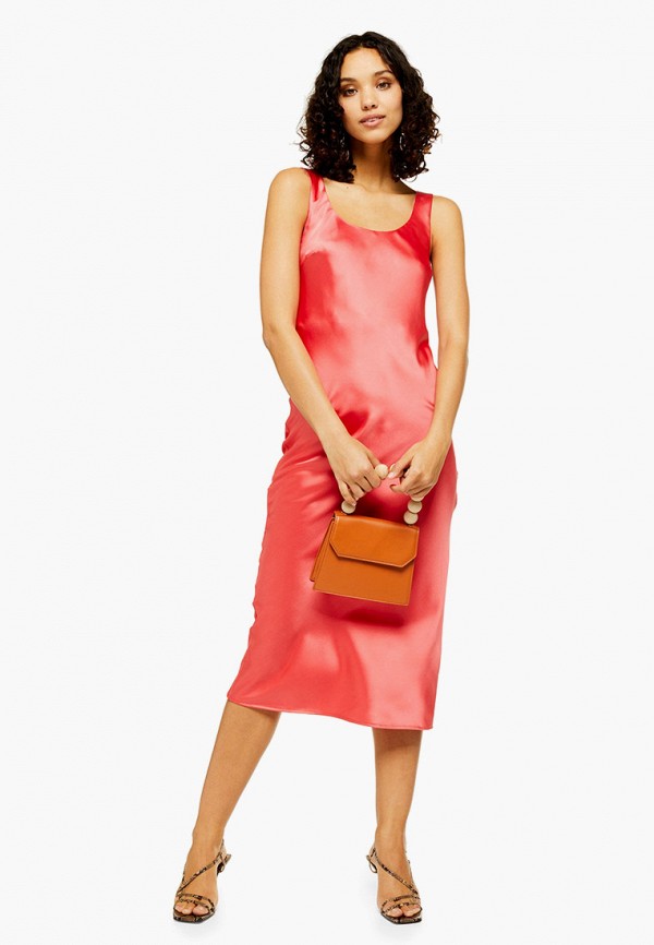 

Платье Topshop, Коралловый, Topshop TO029EWFOFI6