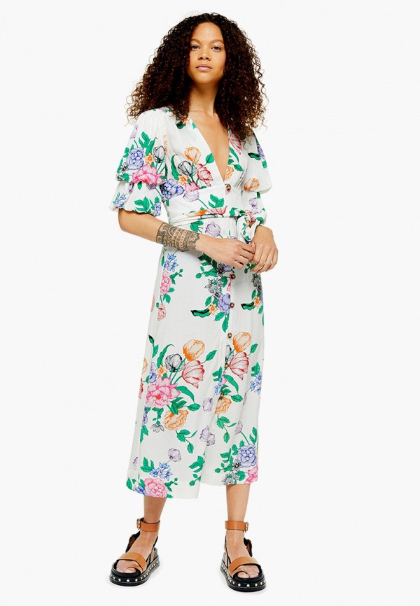

Платье Topshop, Белый, Topshop TO029EWFOFJ6