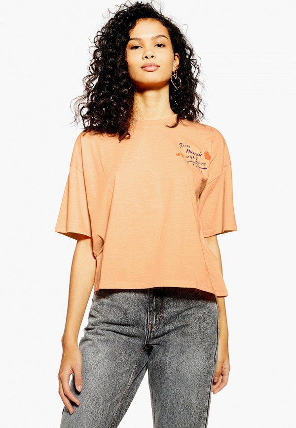 

Футболка Topshop, Бежевый