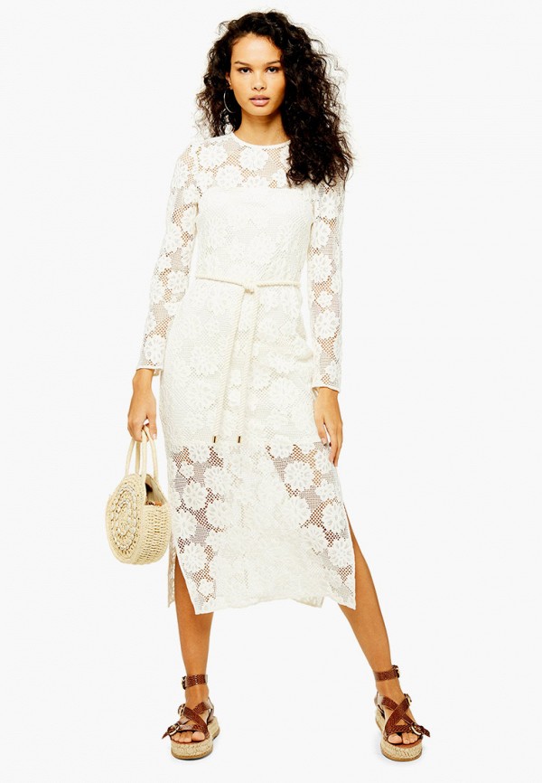 

Платье Topshop, Белый