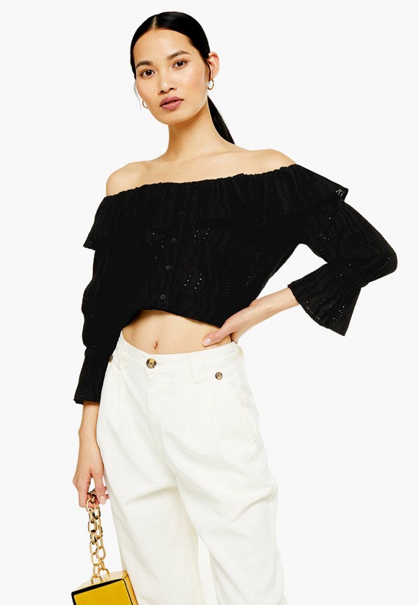 

Блуза Topshop, Черный, Topshop TO029EWFVCH5