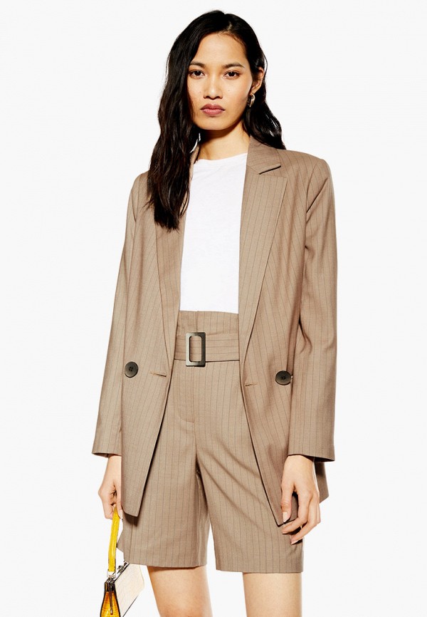 

Пиджак Topshop, Бежевый