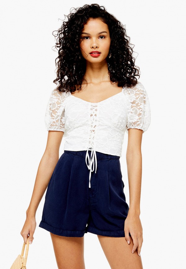 

Блуза Topshop, Белый, Topshop TO029EWFWNE3