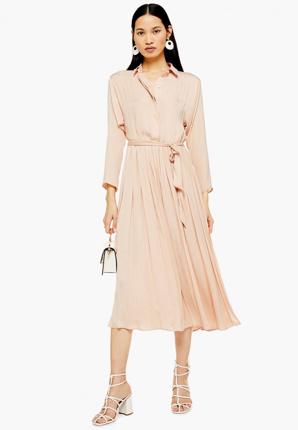 

Платье Topshop, Бежевый